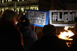 Faith groups hold climate change vigil in Ottawa
