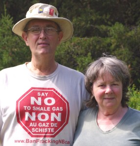 Dallas, Susan McQuarrie non-violent resistance in NB