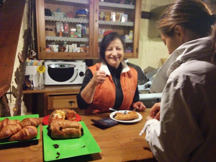 Early morning coffee in tiny village of Ages, Spain