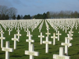 Canadian war graves near Vimy, France
