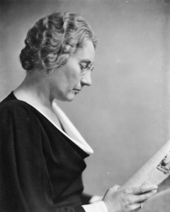 MP Agnes Macphail was an agrarian populist from Ontario.