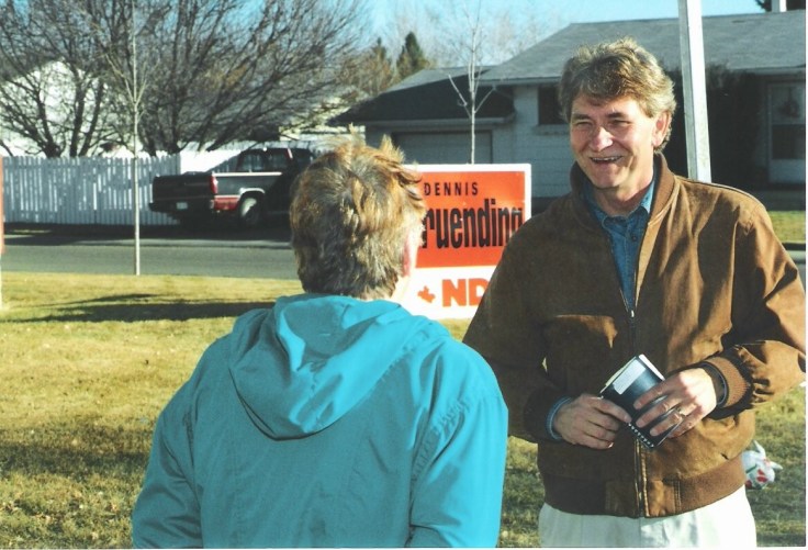 Dennis Gruending ran in four federal election campaigns as an NDP candidate and served as an MP in the 36th Parliament
