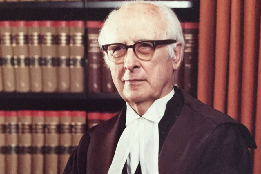 Emmett Hall served for ten years on the Supreme Court of Canada and his judgments and Royal Commissions had a great impact on the country. 