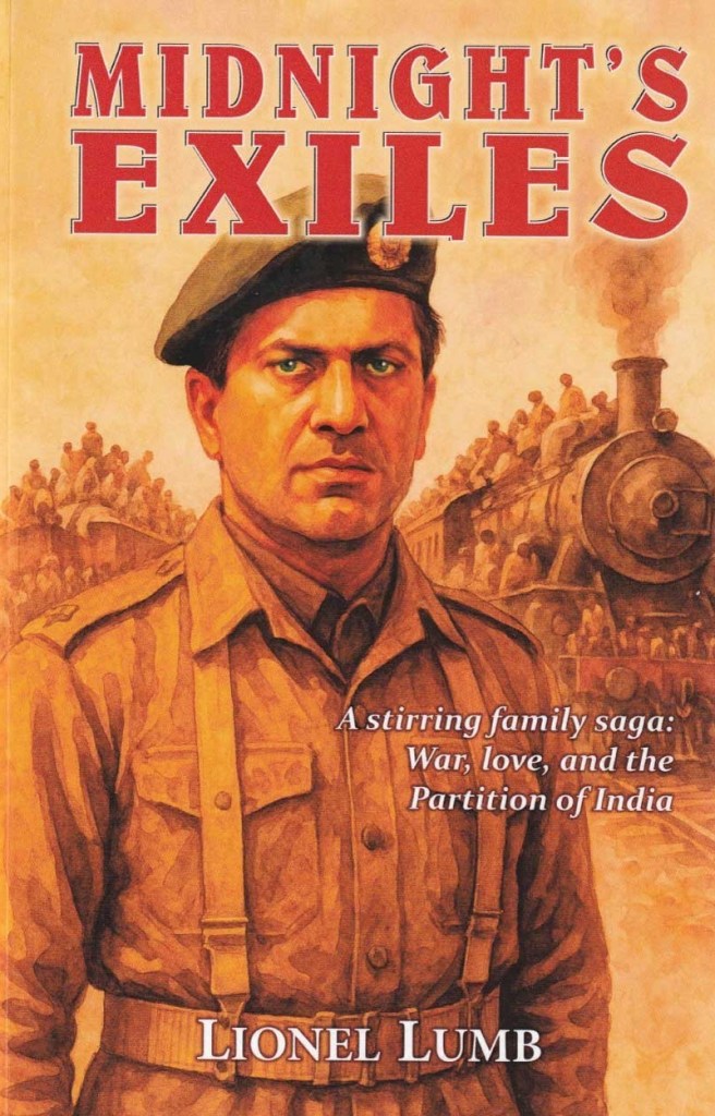 Book cover for Midnight's Exiles, by author Lionel Lumb